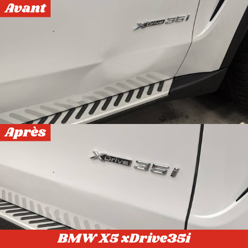 Débosselage avant/après 2