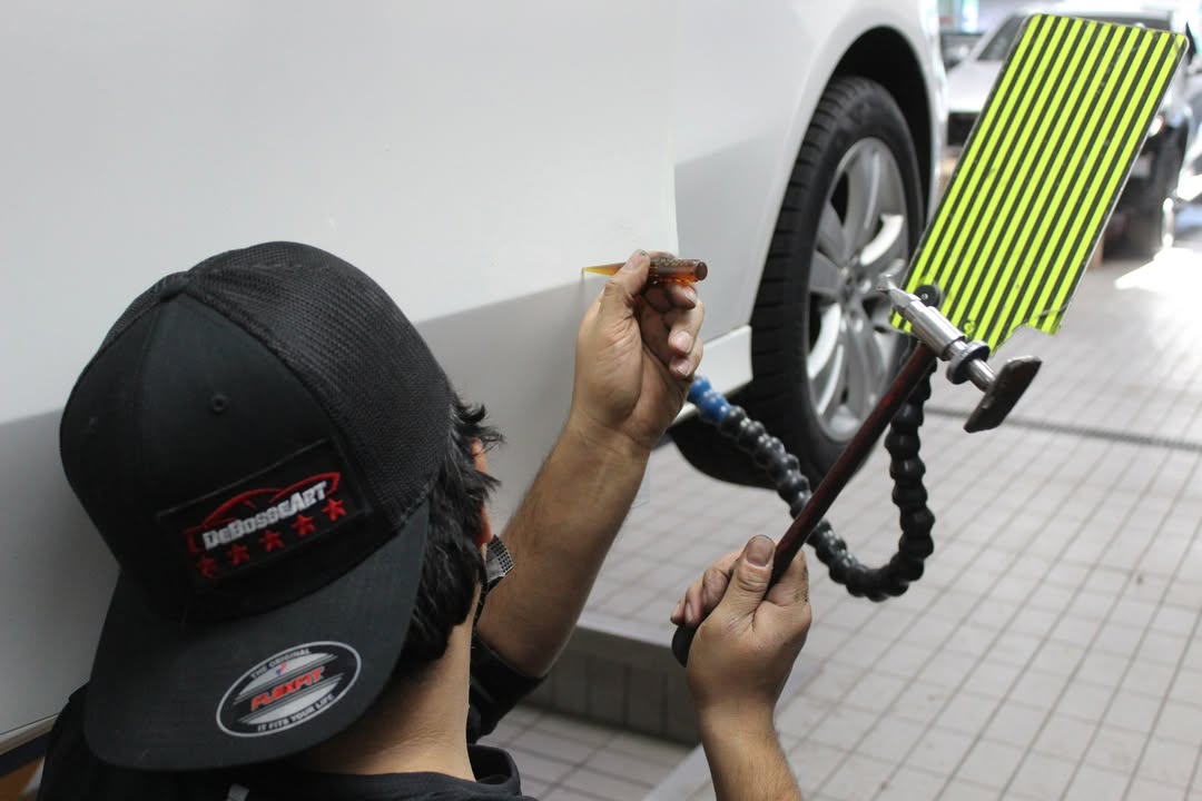 Travail de précision débosselage 3